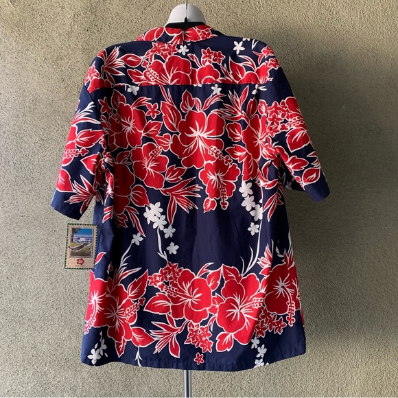 🌴 “Hilo Hattie” NWT Hawaiian Aloha Shirt size L 🌴 - Picture 3 of 12
